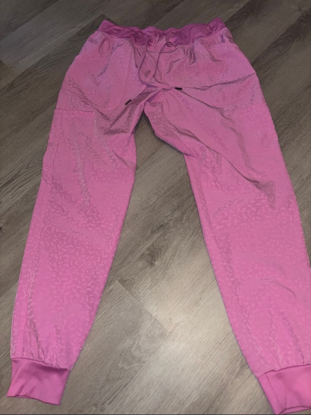 Pink Jogger Pants - Soft Drawstring Waist